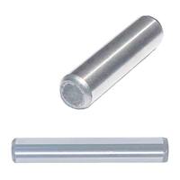 DOWPSTL016X024ZP 1/4" X 1-1/2" Dowel Pin, Alloy Thru Hardened, Zinc